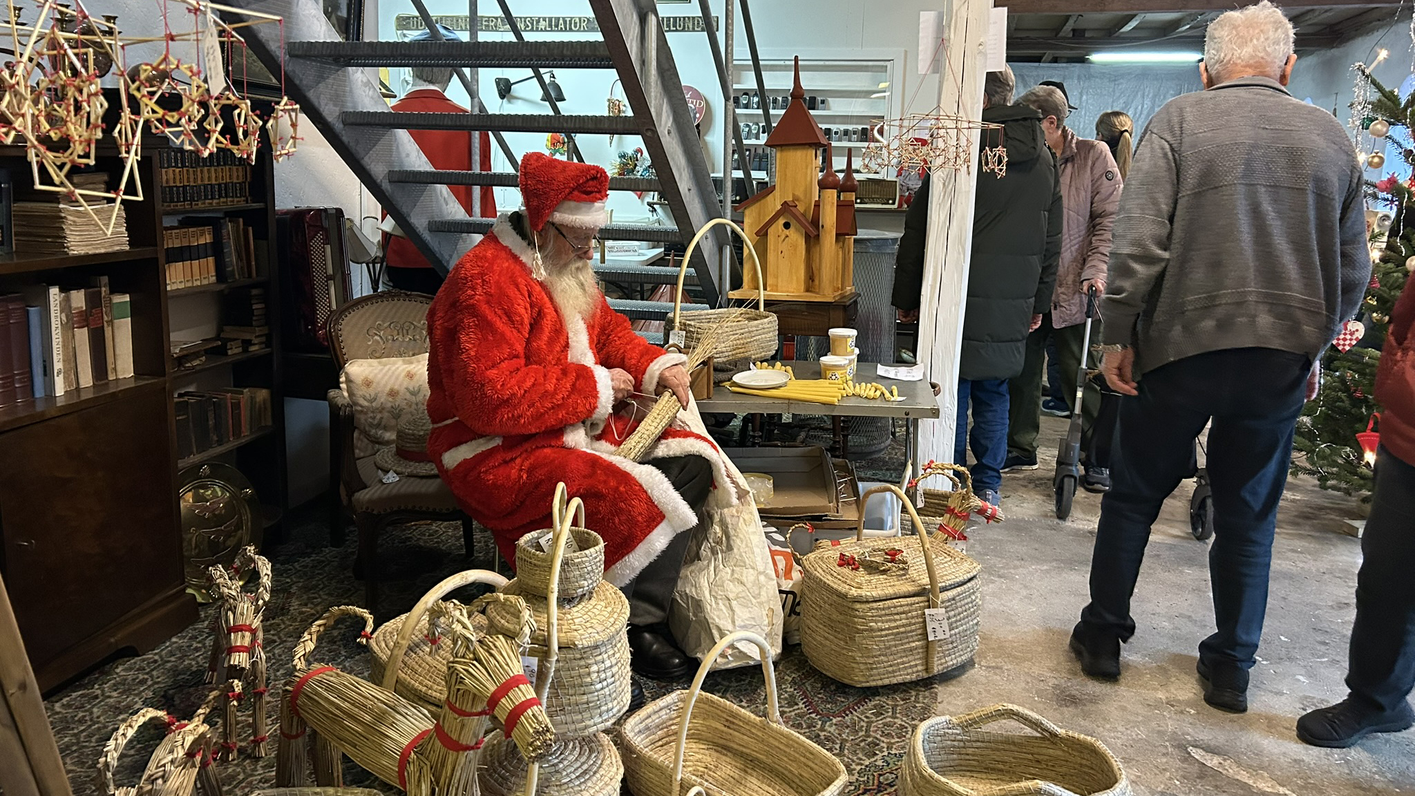Julemarked i den levende landsby