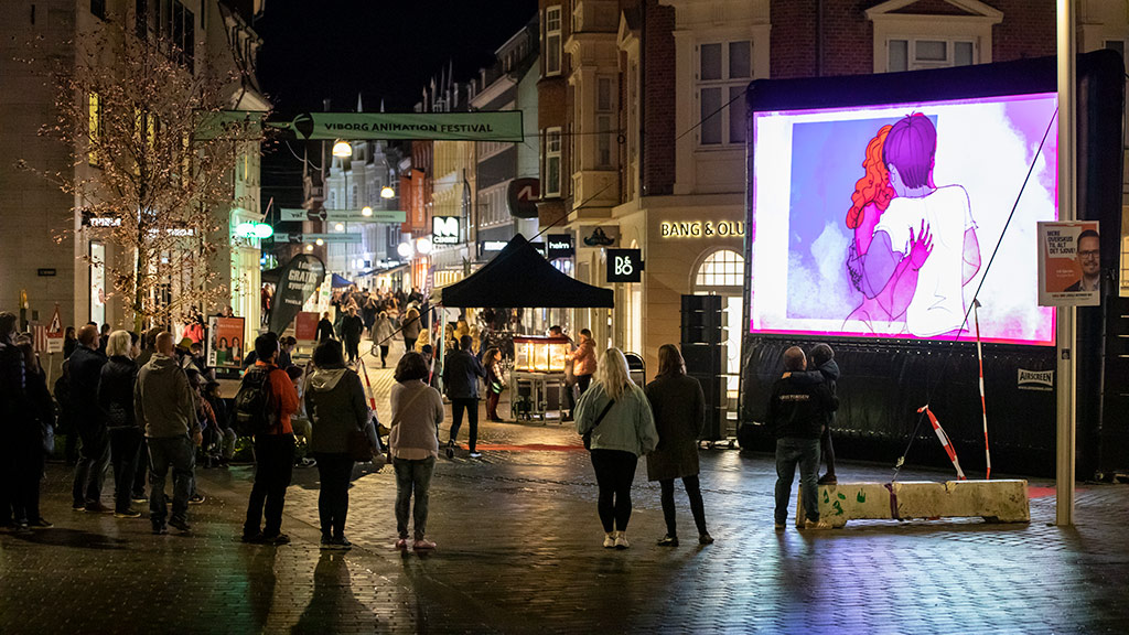Viborg Animation Festival på gaden i Viborg