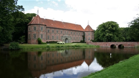 Voergård Castle moat
