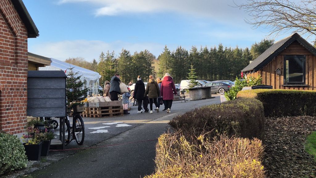 Julemarked hos Jensen Jordbær