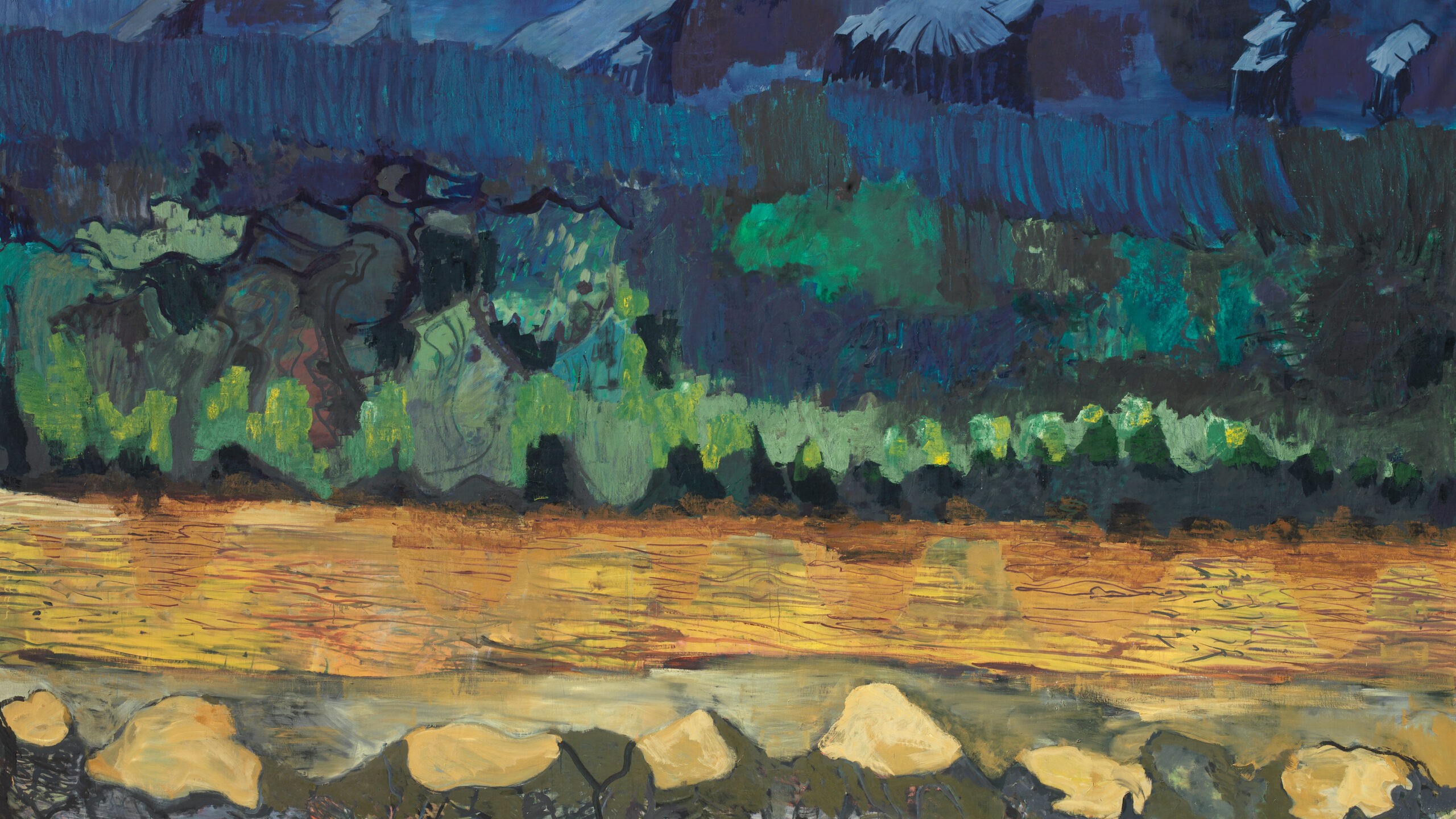 Per Kirkeby. Weltuntergang