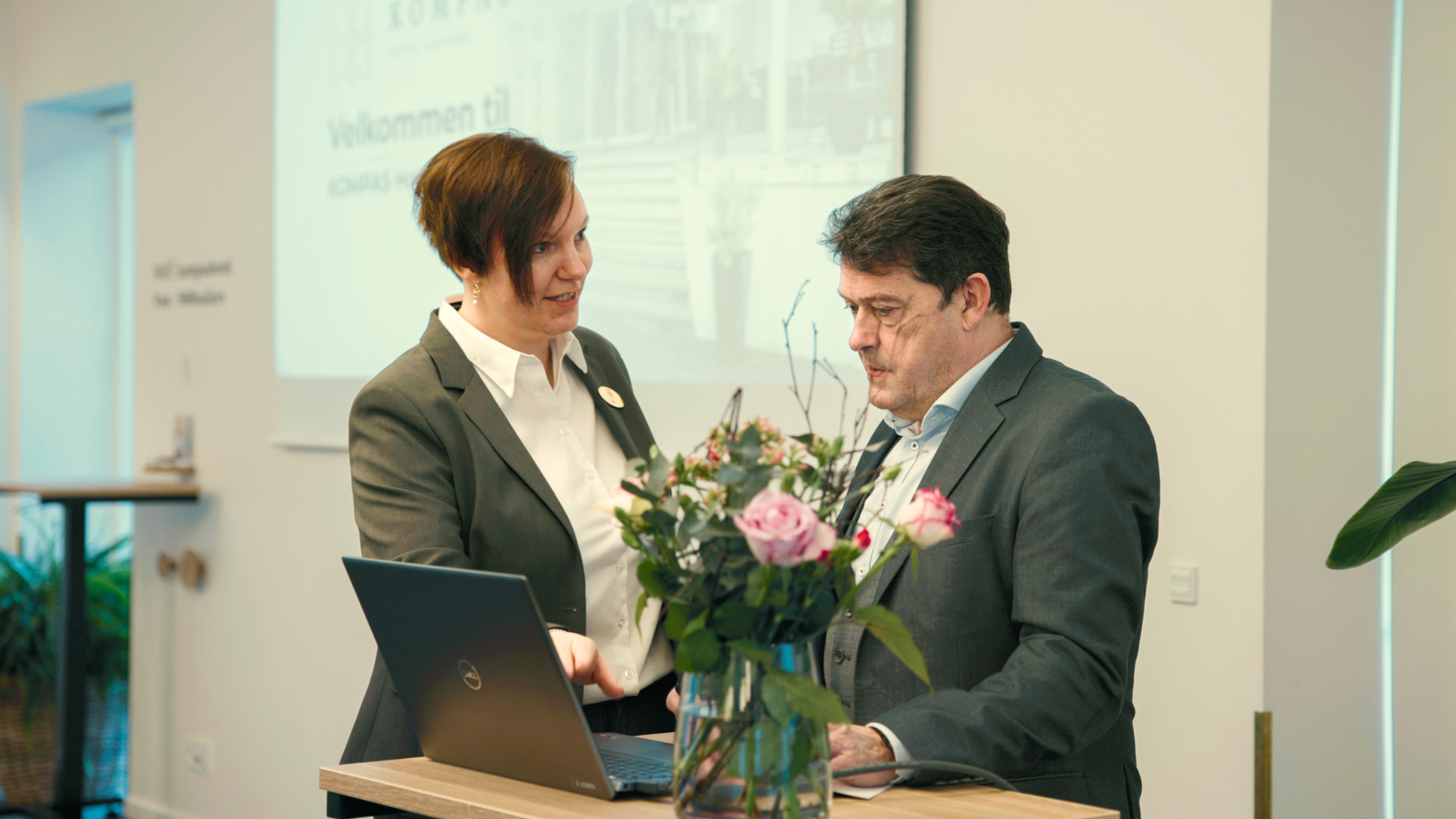 Conference manager and guest