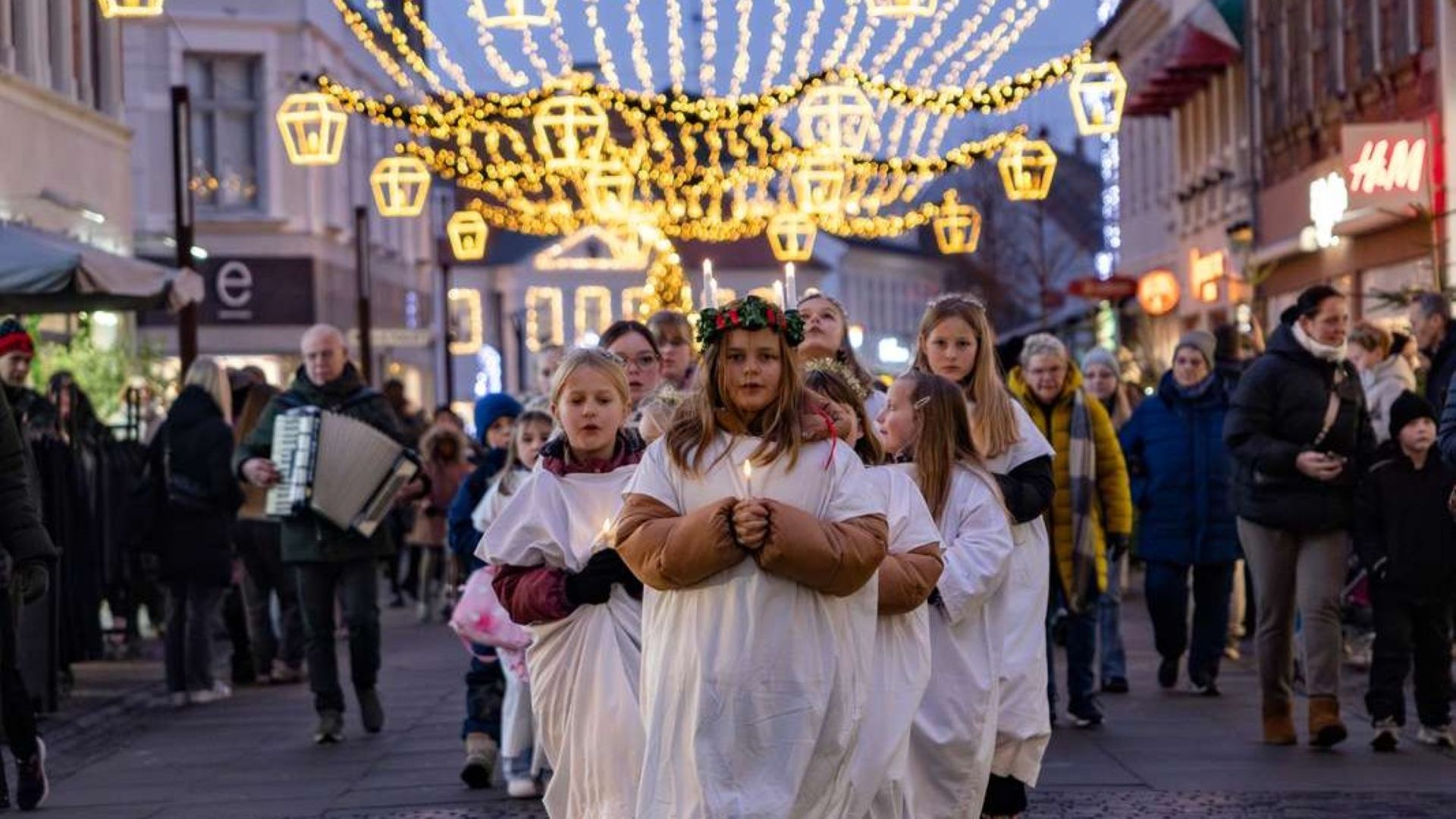 Luciazug in Frederikshavn