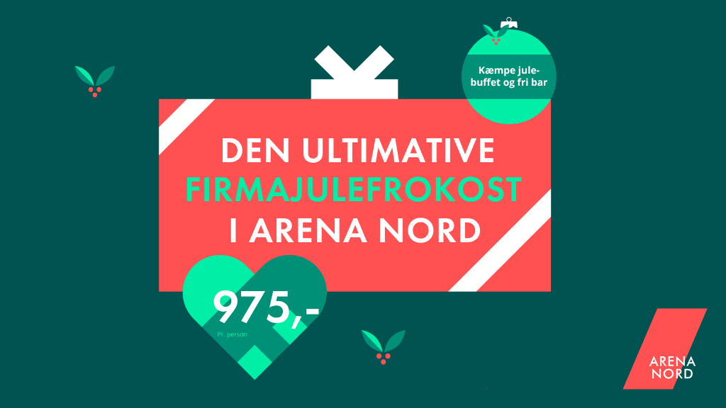 Årets Julefrokost 2026 i Arena Nord