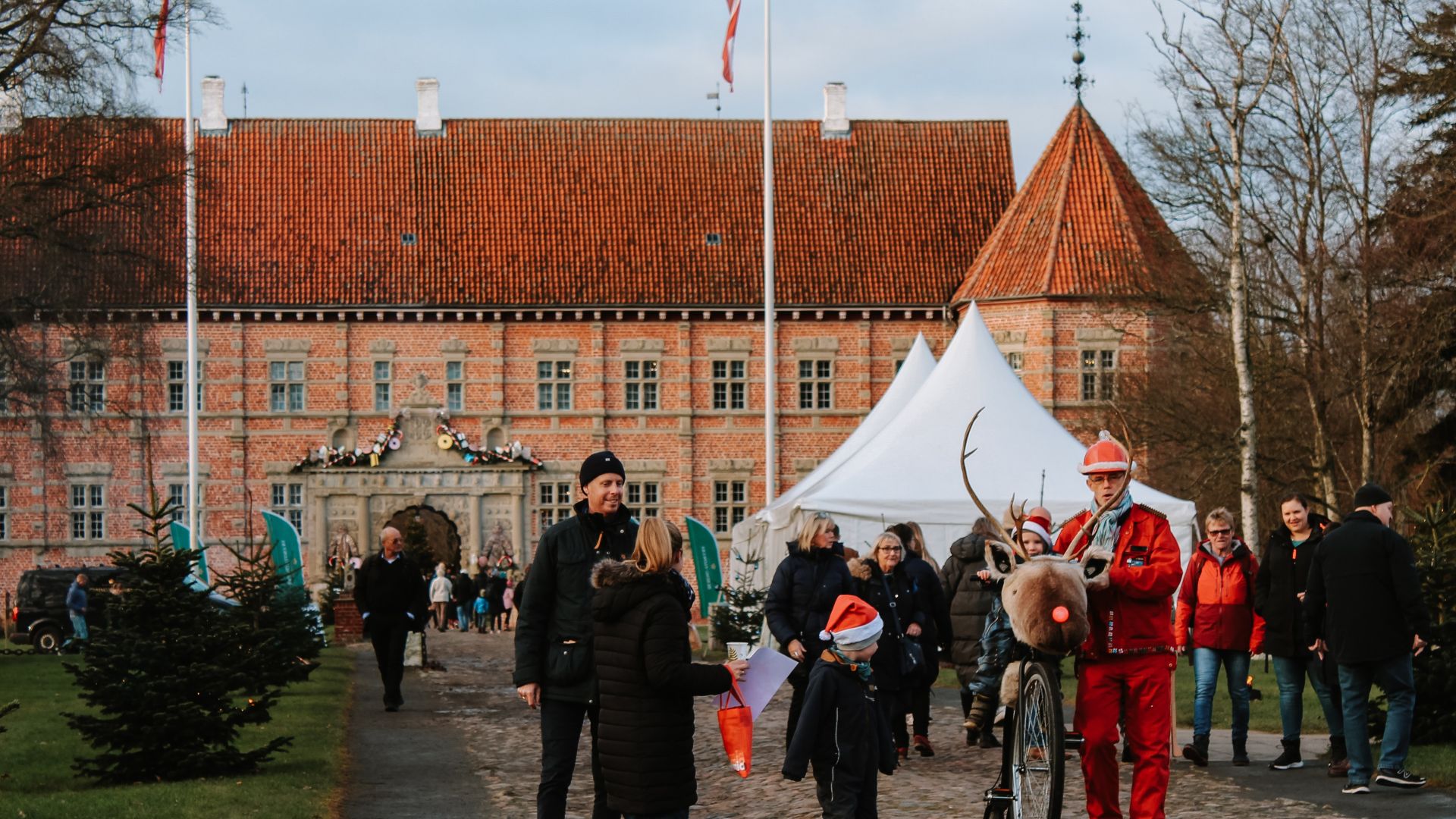 Weihnachten auf Voergaard Slot