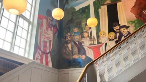 Kunstværket "Historien i vores fodspor" af Frida Still Vium