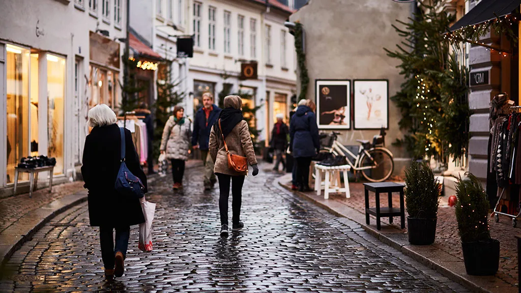 Jul og shopping i latinerkvarteret i Aarhus