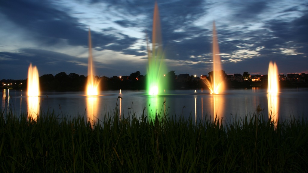 The Fountain in Silkeborg Langsø
