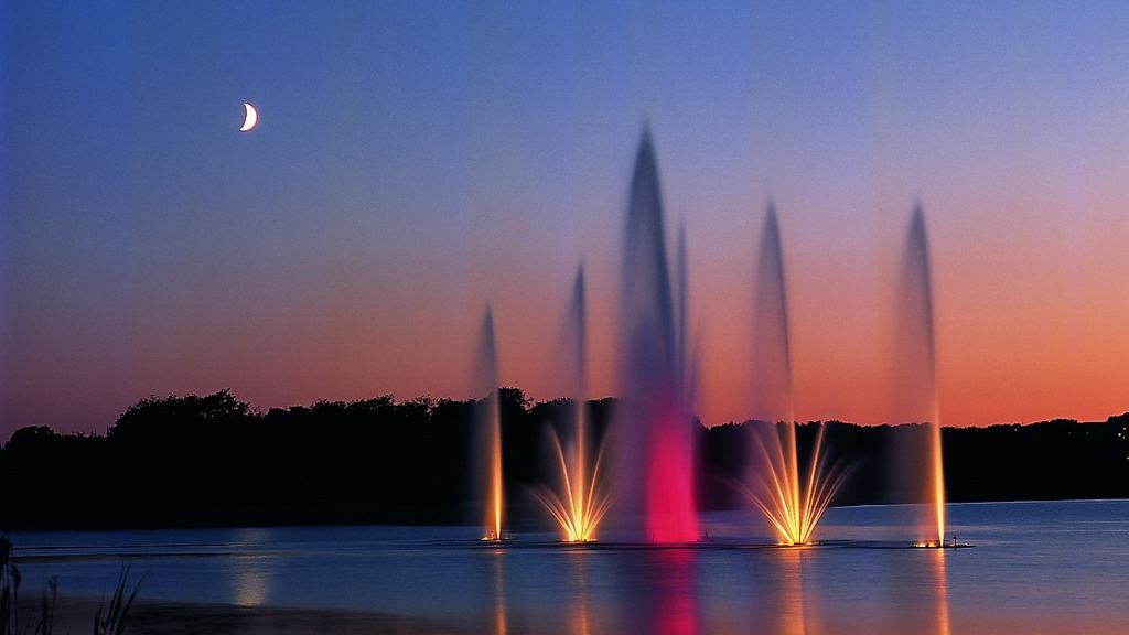 The Fountain in Silkeborg Langsø