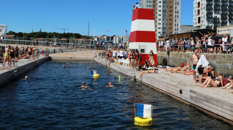 Åbning af Havnebadet i Aarhus 30. juni 2018 Foto Per Ryolf