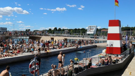 Åbning af Havnebadet i Aarhus 30. juni 2018 Foto Per Ryolf