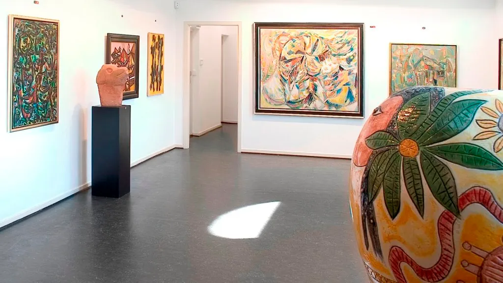 Galerie Moderne Silkeborg - lille udstillingsrum