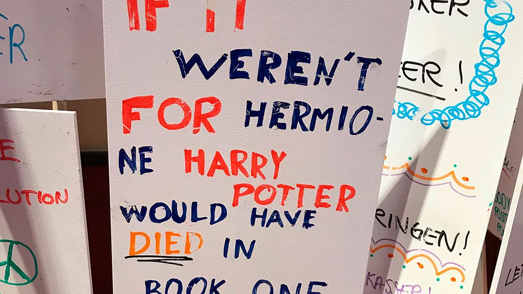 Harry Potter skilt