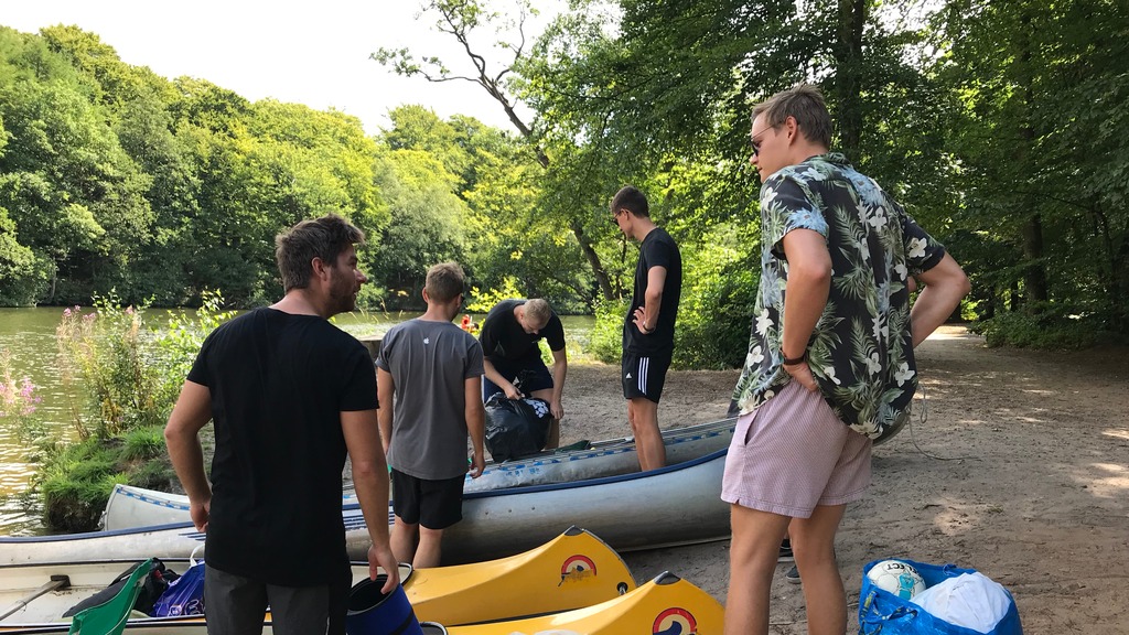 Canoes at Ly Outdoor Camp