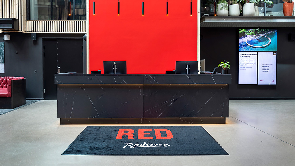 Radisson RED Hotel Aarhus reception