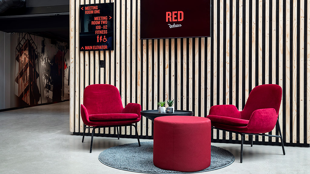 Radisson RED Hotel Aarhus lobby