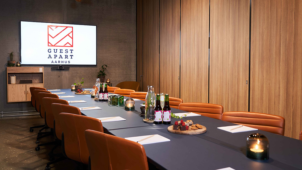 Hyggelige mødelokaler på Hotel GUESTapart