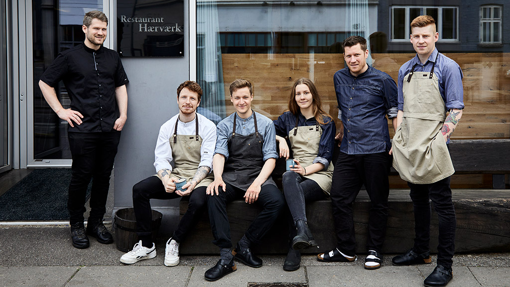 Personalet hos Restaurant Hærværk