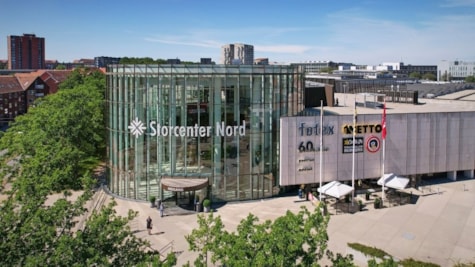 Storcenter Nord from the air