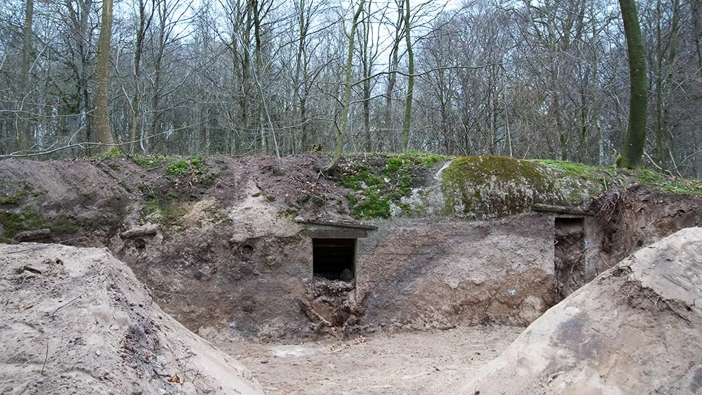 Bunker i Skanderborg Dyrehave
