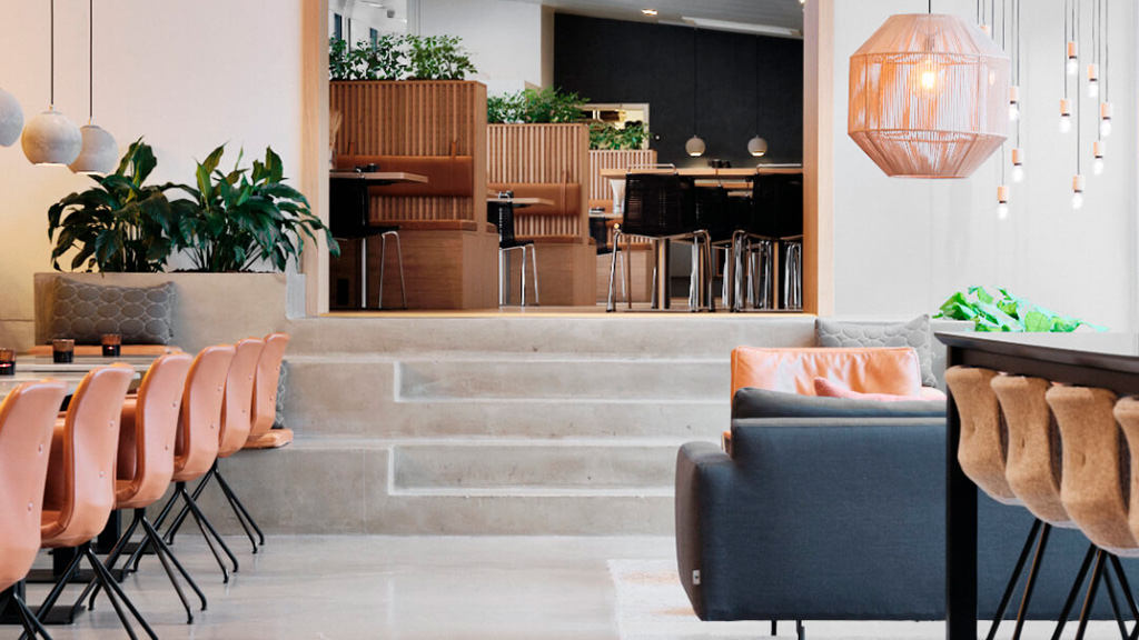 Restaurant på Hotel Oasia Aarhus