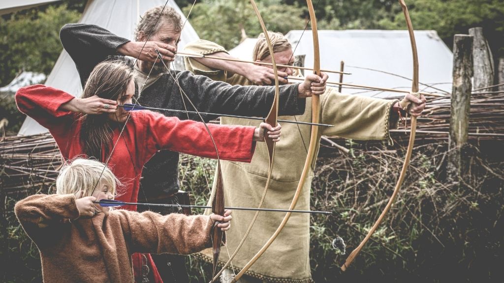 Hvolris Oldtidsmarked Bue og Pil