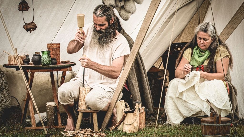 Hvolris Oldtidsmarked Markedsbod