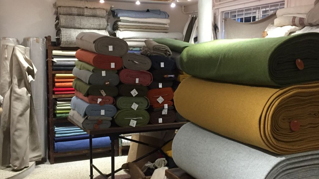 Myrsale tekstil udvalg