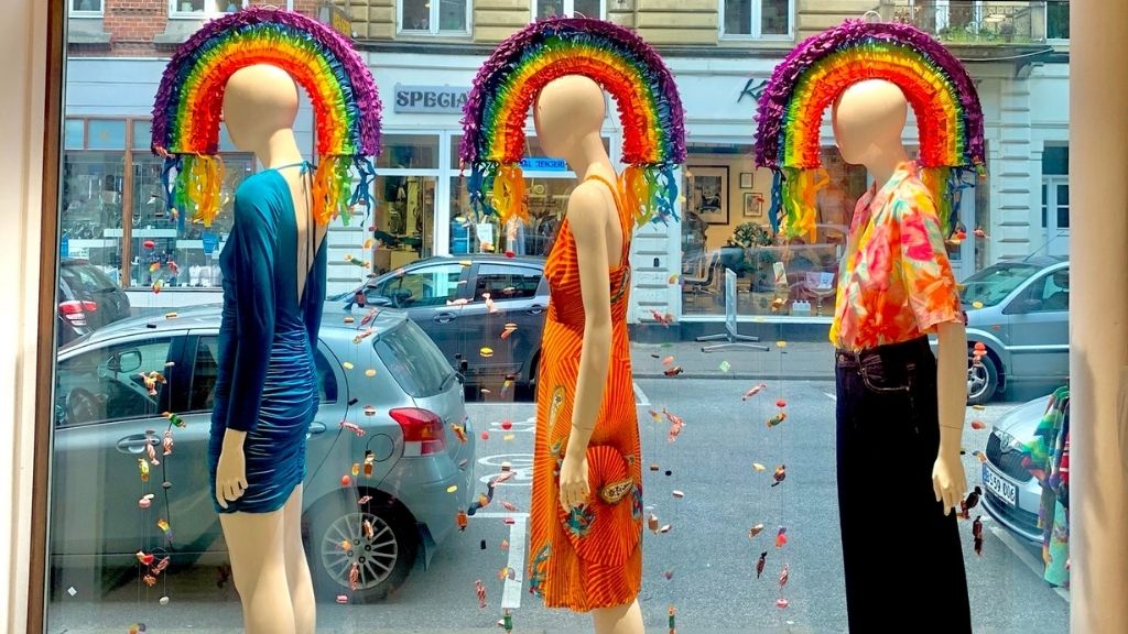 Magpie Lane Vintage butiksvindue