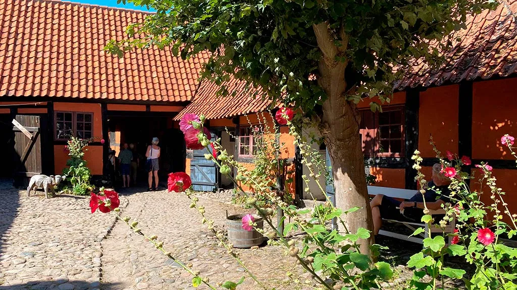 Museum Farvergården i Ebeltoft på Djursland