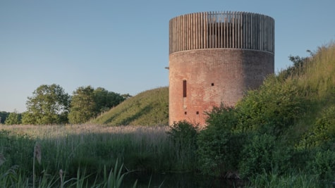 Tårnet på Hald Slot ved Viborg