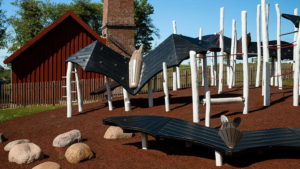 Legeplads på Mønsted Kalkgruber