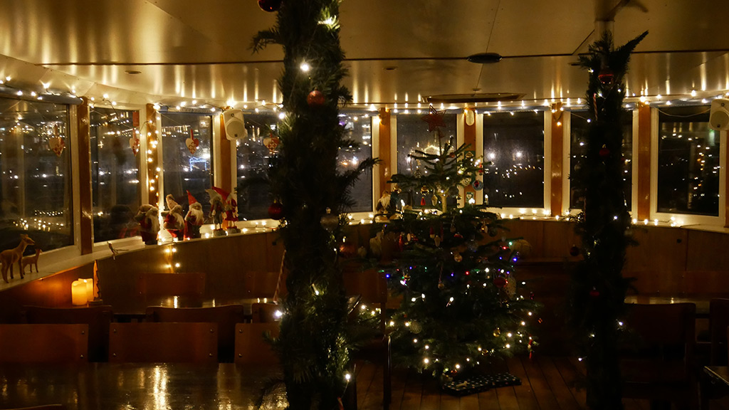 Havnerundfart på Juldamperen