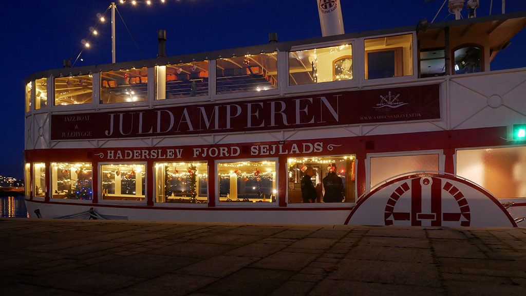 Havnerundfart på Juldamperen