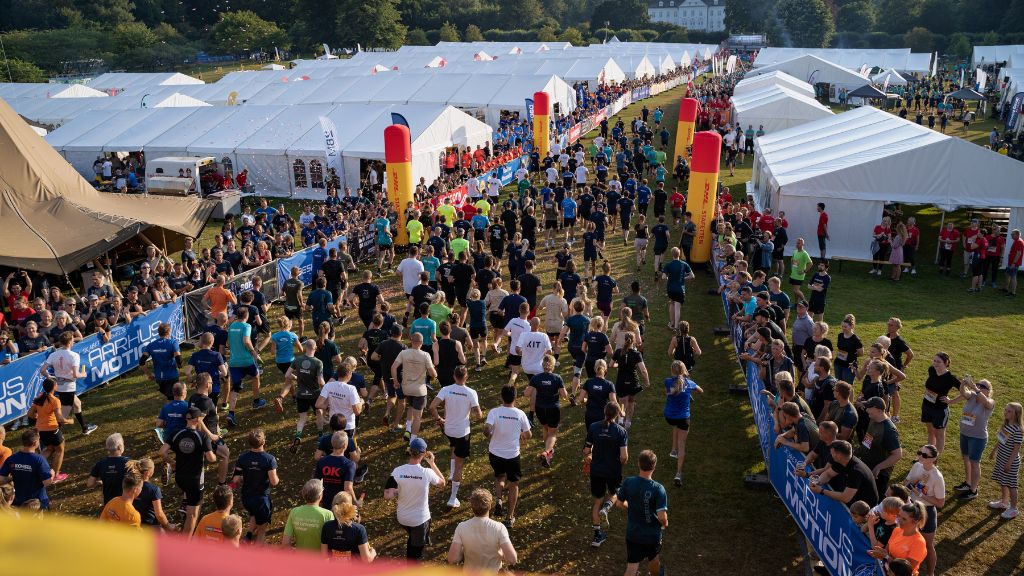 DHL Stafetten luftfoto