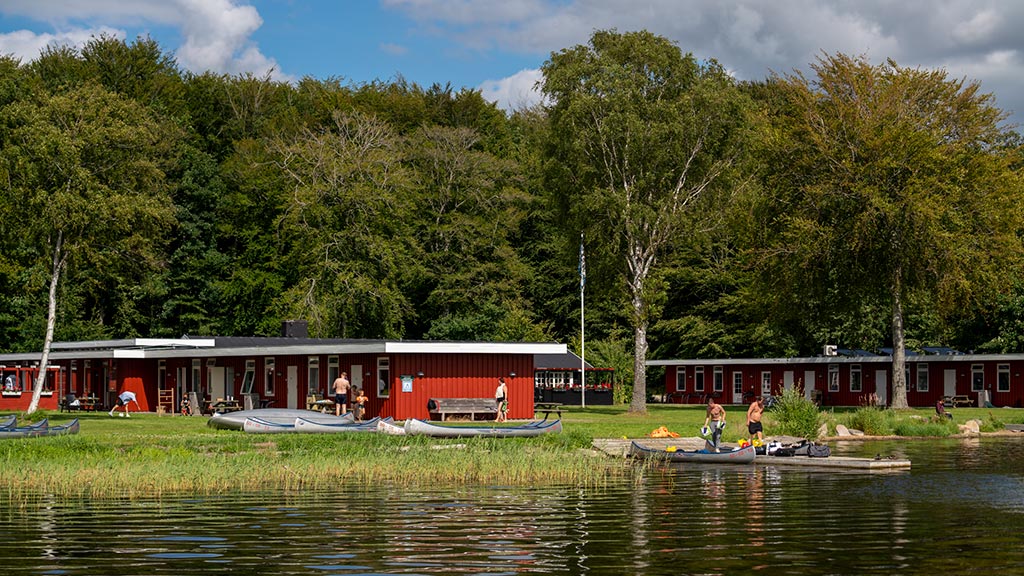 Dyrehavens Lake Bath in Skanderborg