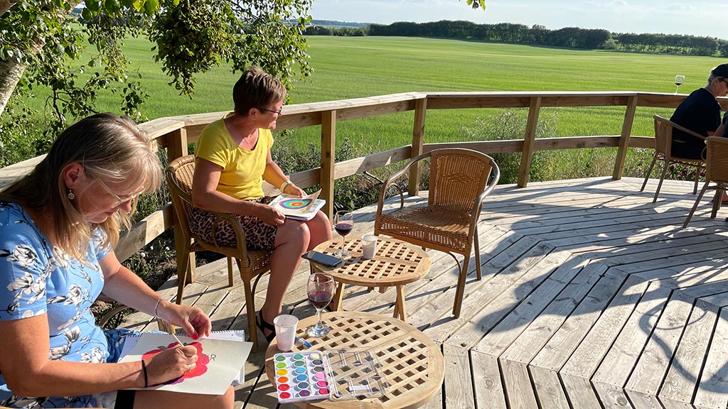 Naturhotellet Petersborg workshop