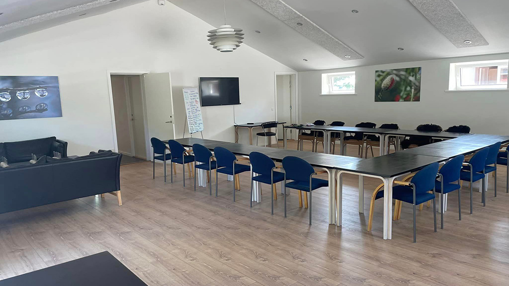 Naturhotellet Petersborg mødelokale