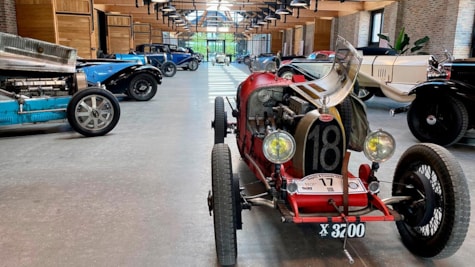 Виставка Bugatti в Gubsø Garage