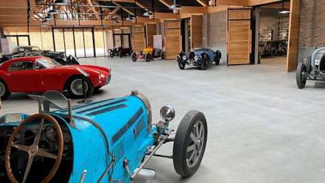 Udstilling af Bugatti hos Gubsø Garage