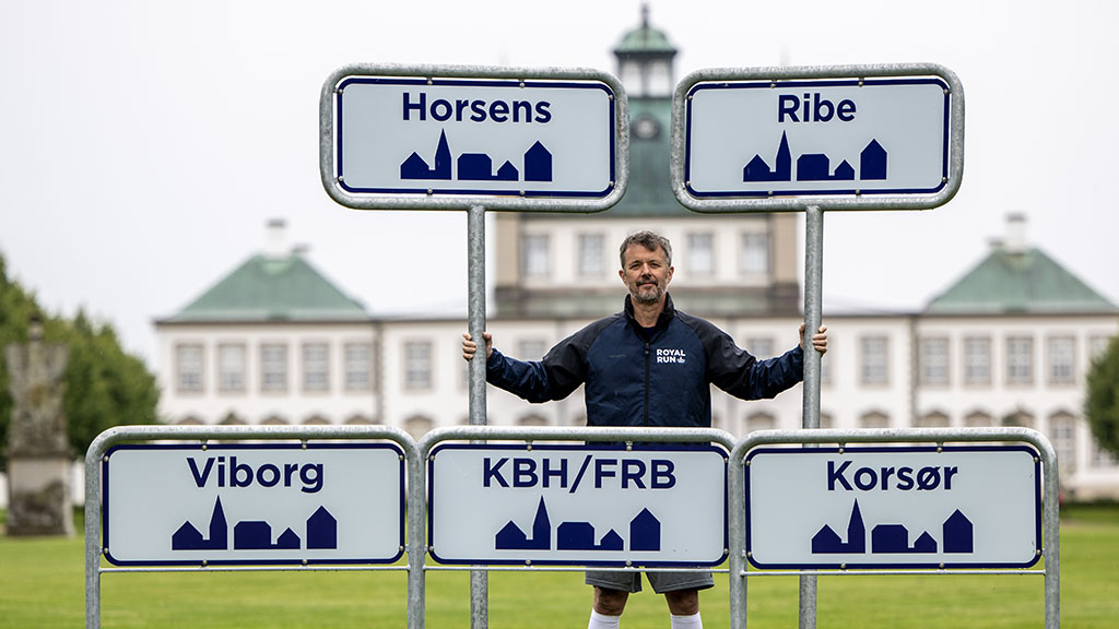 Kong Frederik præsentere nye værtsbyer for Royal Run