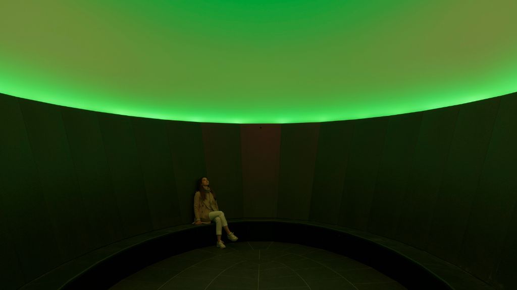The Dome, a Skyspace by James Turrell på ARoS Kunstmuseum