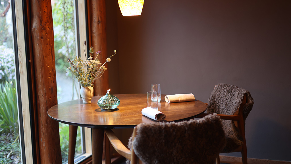 Hyggehjørne hos Restaurant Moment