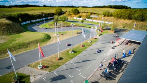 Auning Kart Park set fra oven