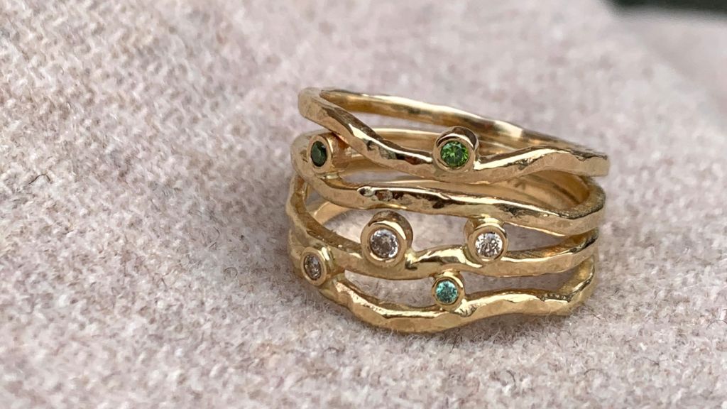 Karen Norup gold ring