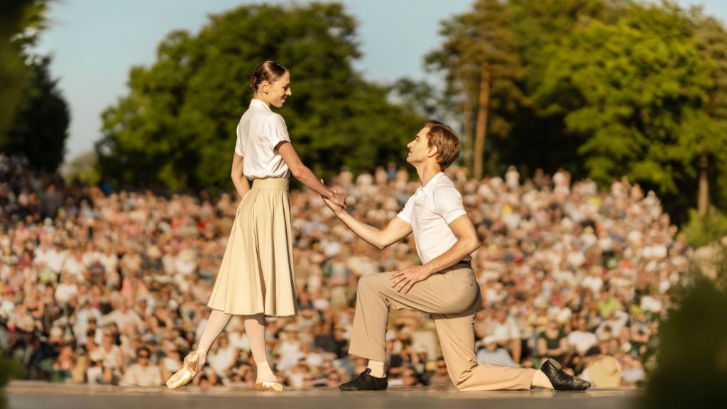 Ballet couple for the Royal Summer Ballet