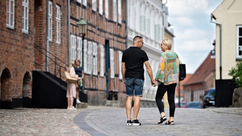 Par i Domkirkekvarteret i Viborg