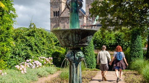 Latinerhaven ved Viborg Domkirks