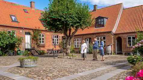 Baggård i Sct Mogens Gade i Viborg