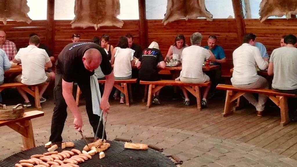 Møde hos Friluftcenter Sprækkebjerg